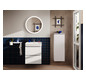 hansgrohe Waschtisch Xanuia Q 600x480mm, mit Hahnloch/Überlauf, weiß