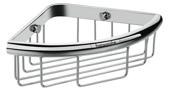 hansgrohe Seifenkorb Logis Universal Wandmontage, Metall, chrom