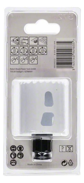 Lochsäge Ø40mm T44mm Steckachse Holz Geeignet für Holz