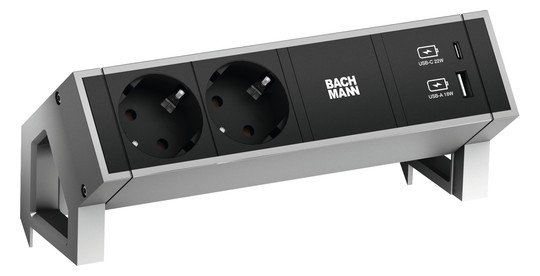 Bachmann DESK2 2xCEE7/3 1xUSB    902.901 