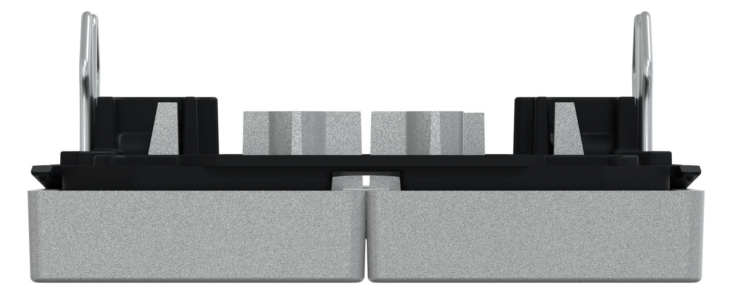 Wippe Serien Schalter System M alu mt Kontrollfenster/Lichtauslass