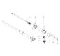 Schlösser Außenarmatur Frost-Tec 2813 230-460 mm, DN 15, Sanitärgriff, Steckschlüssel, chrom
