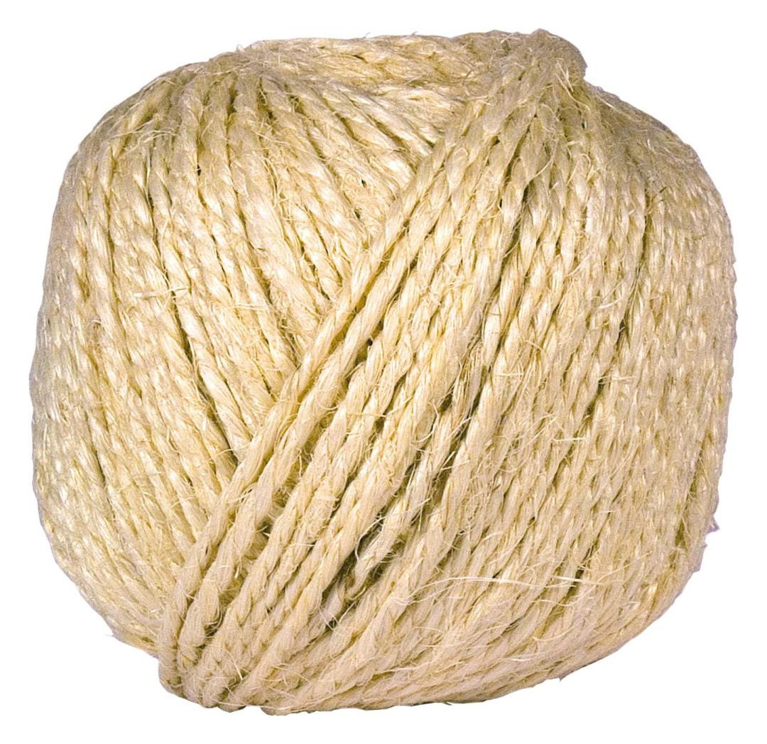 Bild Sisal-Kordel natur 3,0mmx150m Knäuel PÖS AMO - PÖSAMO-0