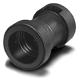 Illuminationsfassung sw E27 Kst Schraubbef