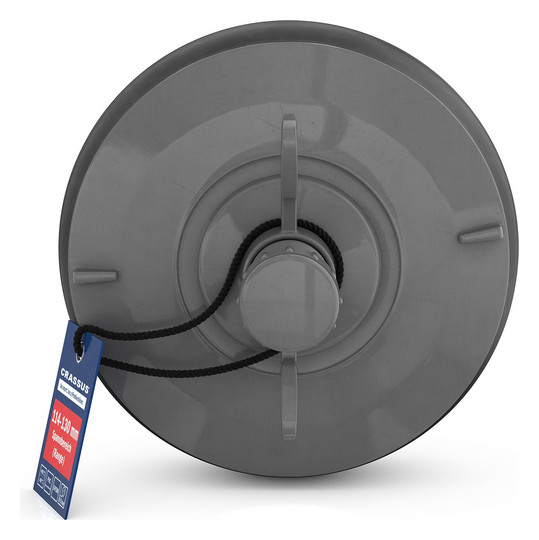 Crassus Schnellverschlussstopfen CSV 120, 114-130 mm, Länge 100 mm, EPDM/PVC