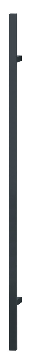 Bild HOPPE Stoßgriff E5726, BA 1.300mm, L 1.800mm, Durchmesser 40mm, verdeckt verschraubt, schwarz matt-0