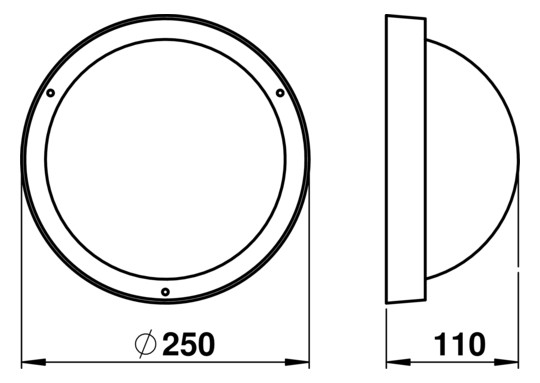 ALBERT Wandleuchte Aluguss sw     666028 