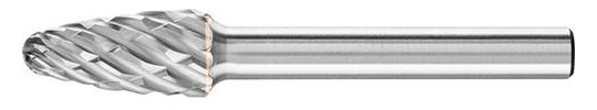 PFERD-HM-Frässtift Rundbogen RBF - 10x20mm, STEEL,...