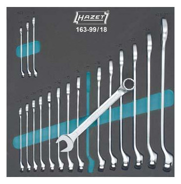 HAZET-Werkzeugmodul 163-99/18 - Ringmaulschlüssel 603