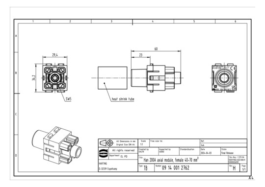 HART Han 1 Mod-f-ax 200A 40- 09140012762 