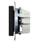 Steckdose 1f sw mt UP IP20