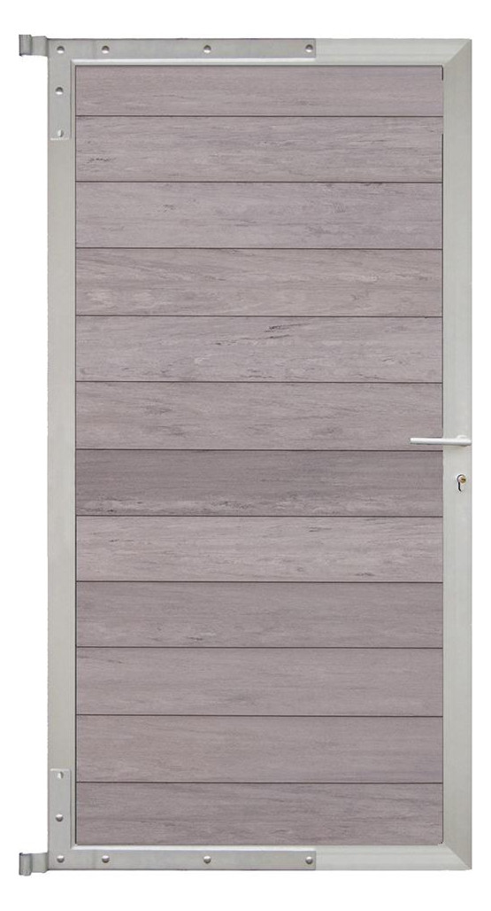 Bild SKÄR-Tor-Komplettset 90 x 173 cm, sand/s ilber - n.a.-0