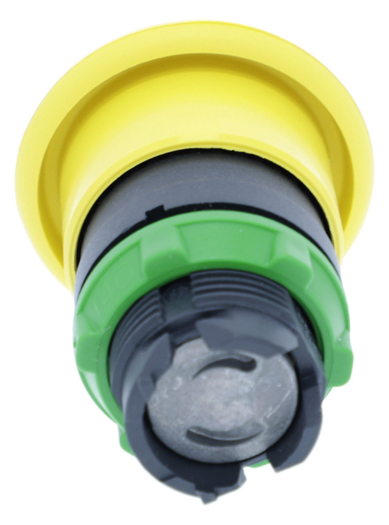 Frontelement für Not-Aus Ø22,5mm ge rnd IP66 hoch Tastend