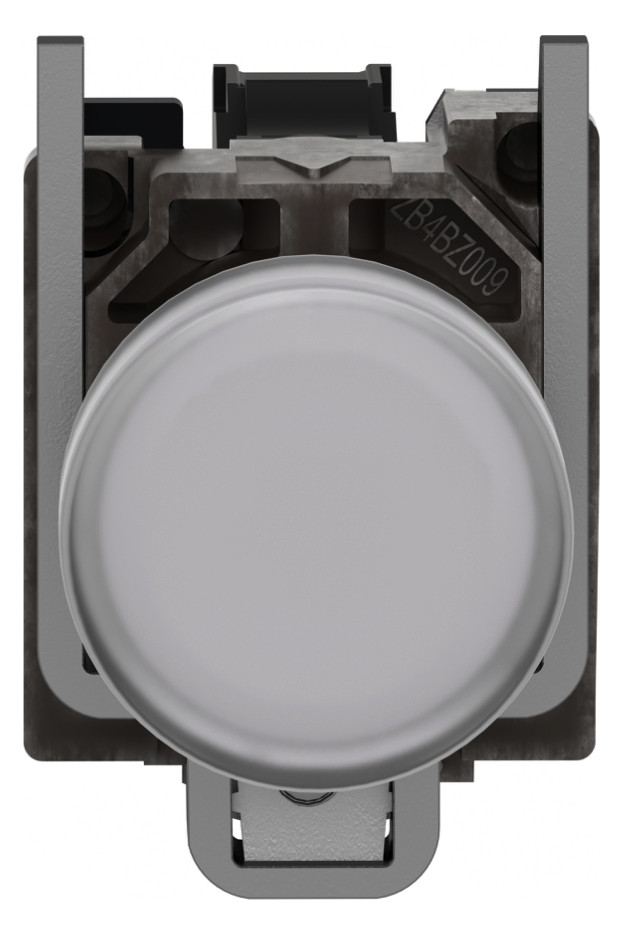 Leuchtmelder komplett 1f LED UC rnd fl Ø22,5mm ws IP65