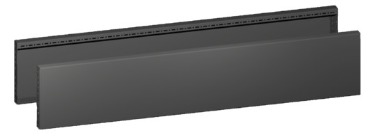 Rittal VX Sockel-Blenden      VX 8660046 