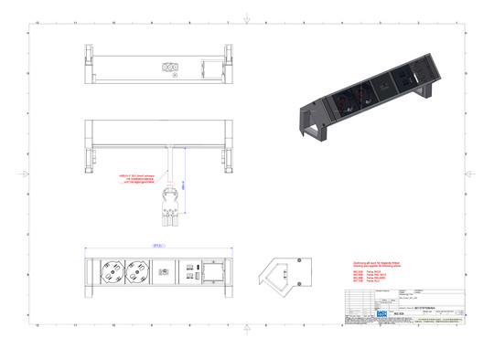 Bachmann DESK2 2xP40 1xUSB A&C   902.929 