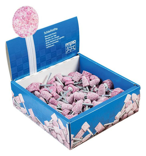 PFERD-Schleifstift-Satz 5300 24/30 M STEEL - 100-teilig