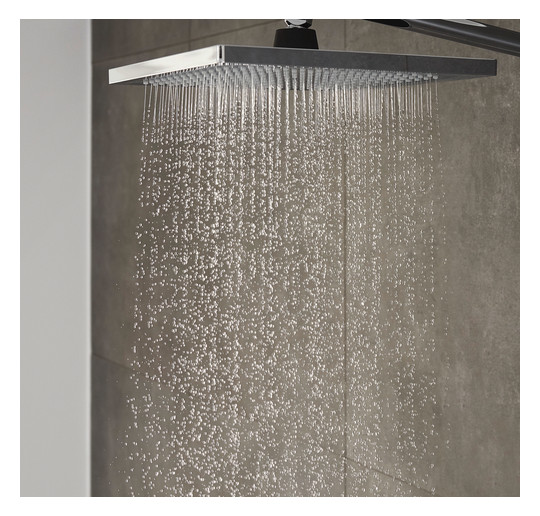 hansgrohe Showerpipe Crometta E mit Thermostat, 1jet, chrom