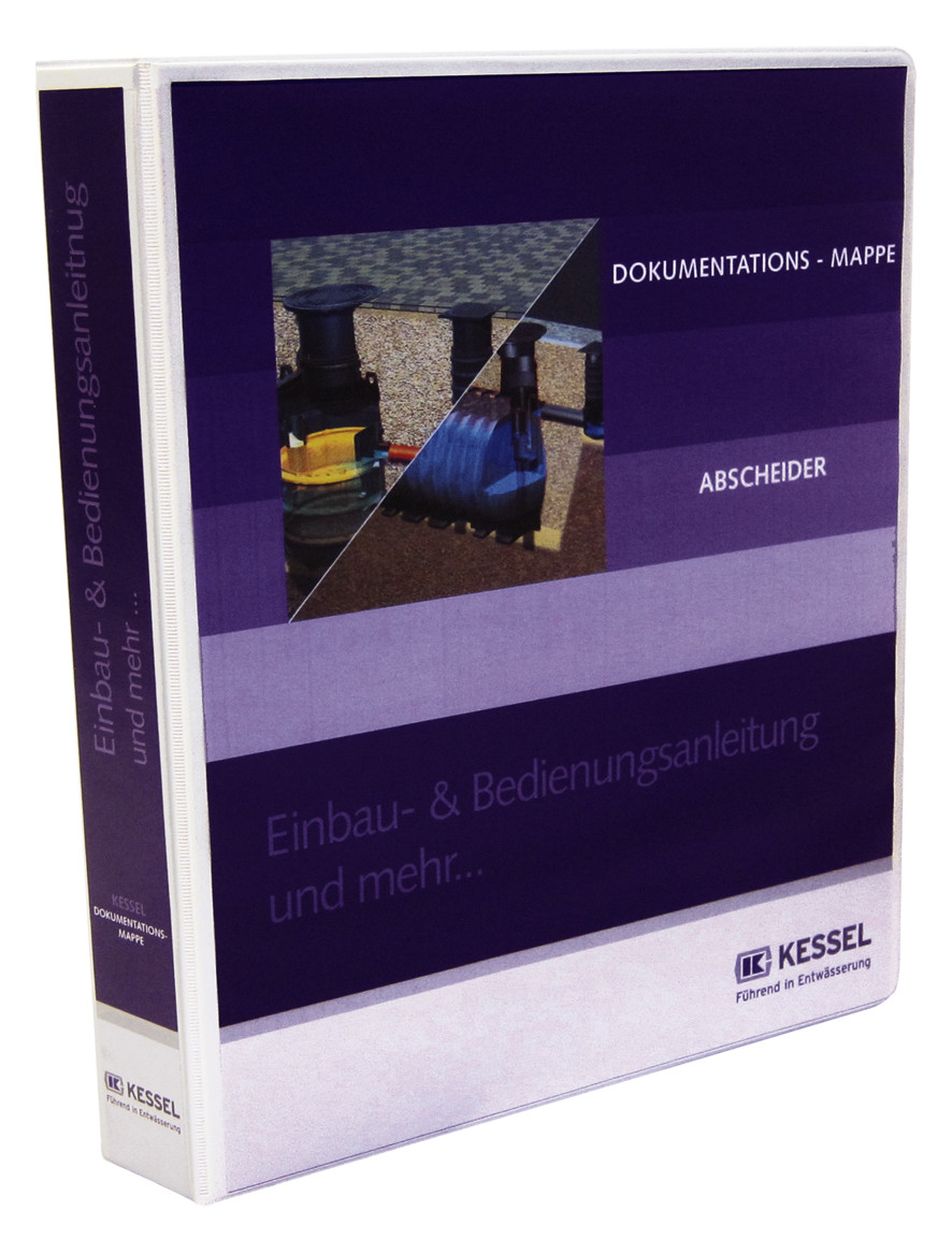 Kessel Betriebstagebuch zur Dokumentation, für Fettabscheider