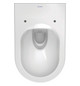 Duravit Wand-Tiefspül-WC Set Me by Starck mit WC-Sitz, Rimless, weiß