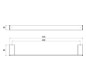 EMCO Badetuchhalter Liaison 430 mm, chrom