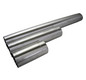 Bertrams Abgasrohr ALU 1000 mm, Ø 130 mm x 1 mm