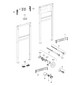 Geberit Waschtisch-Element Duofix BH 112 cm, für Standarmatur, für Trockenbau