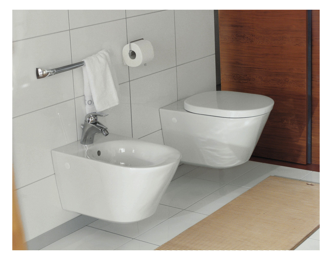 Ideal-Standard WC-Sitz Tonic mit Sitzpuffer und Scharniersatz, Softclosing