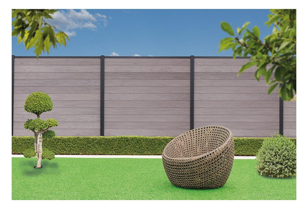 Bild SKÄR-Serie BPC-Steckzaunsystem Schwedenp rofil, SAND 1796 x 20 x 148 mm - n.a.-1