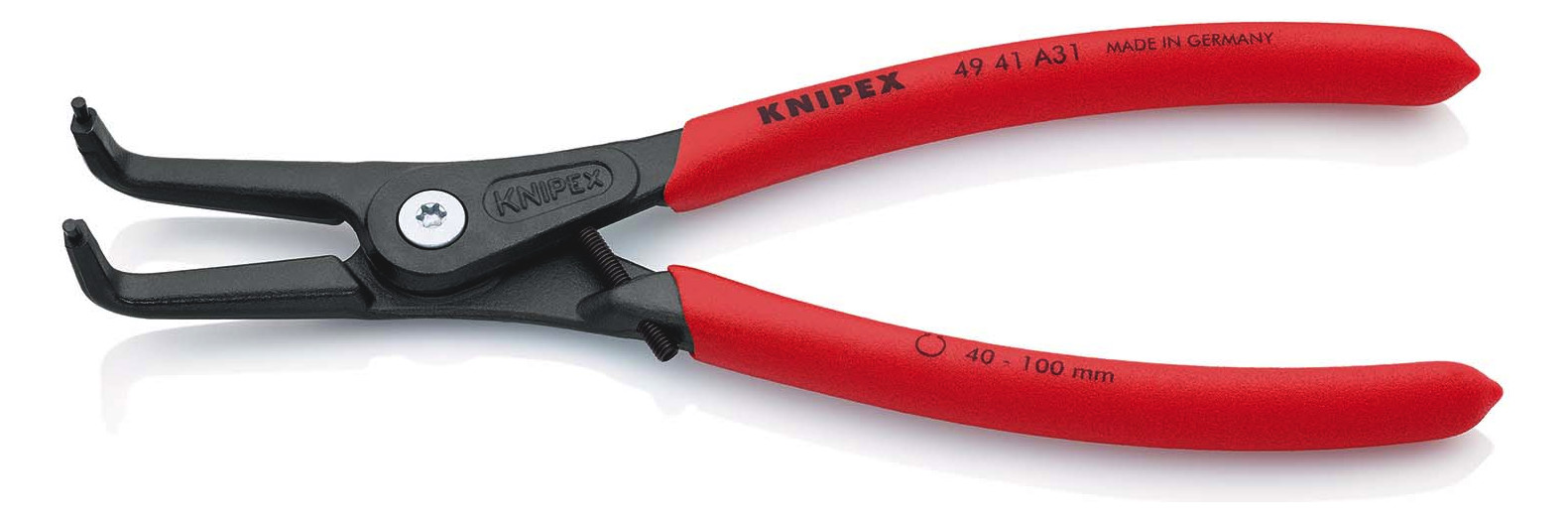 Sicherungsringzange rechtw 40-100mm