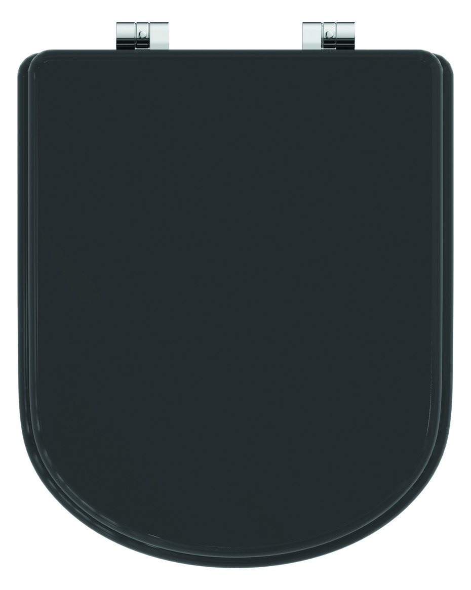 Ideal-Standard WC-Sitz Calla MDF, Scharniere Edelstahl, Softclosing, schwarz Ideal-Standard WC-Sitz Calla MDF, Scharniere Edelstahl, Softclosing, schwarz