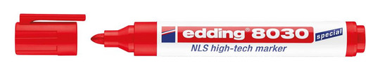 edding-HighTech-Marker 8030NLS - rot