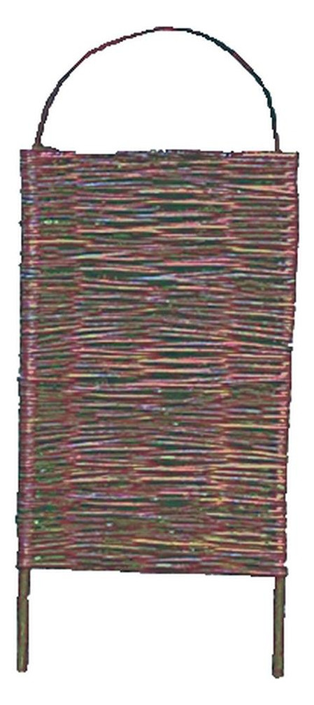 Bild ALESSIA Steckparavent 56 x 130/156 cm, aus Weidengeflecht Steckpfähle ca. Ø 3 cm - n.a.-0