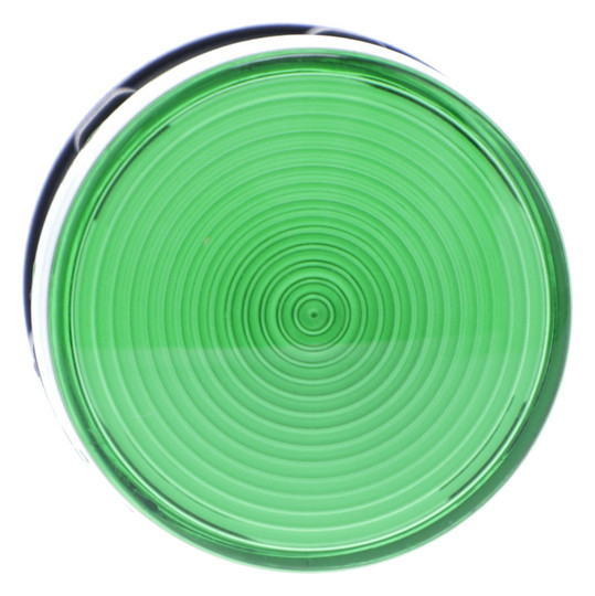Leuchtmelder komplett 1f LED AC rnd hoch Ø22,5mm gn IP54