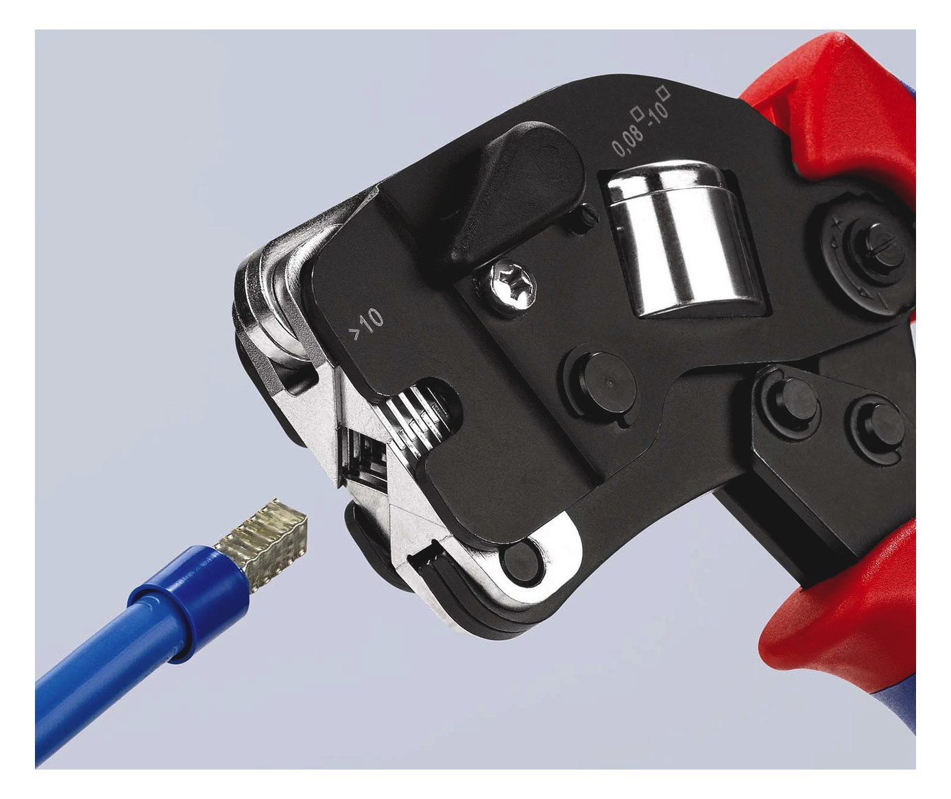 Kerbzange mech 190mm Aderendh 0,08-16qmm