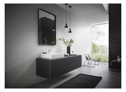 hansgrohe Waschtisch-Einhebelmischer 70 Logis mit Zugstangen-Ablaufgarnitur, chrom