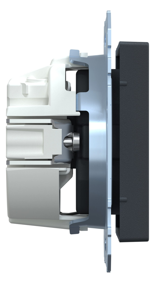 Steckdose 1f anth mt System M UP IP20