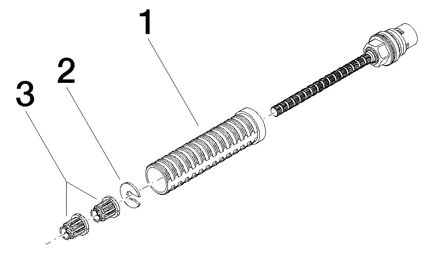 9090031430090-Keramik-Oberteil 1/2" re. schließend, für UP-Ventil ECO/WRC