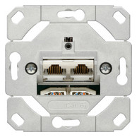 GIRA Anschlussdose Cat6A UP 2xRJ45 LSA Designfähig...