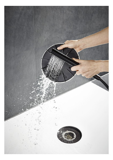 Bette Duschfliese BetteAir 1200 x 1000 mm, stone, Rechteck, glasierter Titan-Stahl