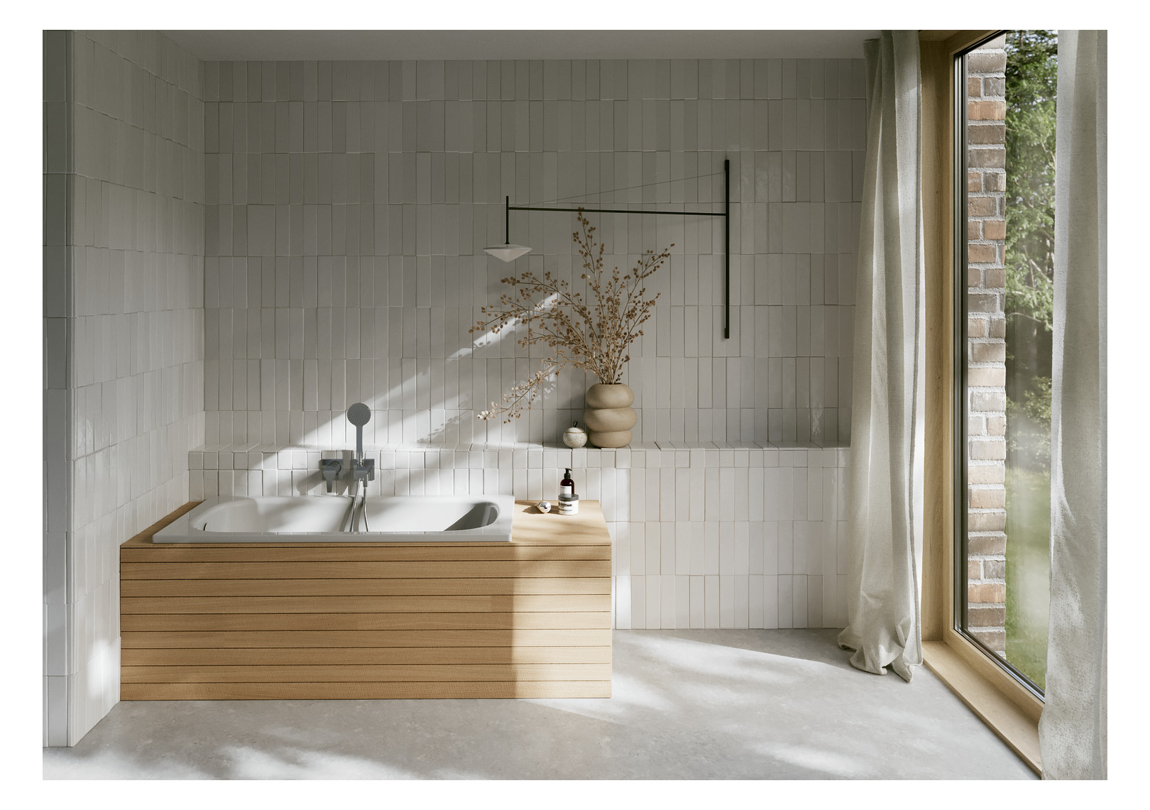 Badewanne LaBette 1080 108x73x38cm, manhattan