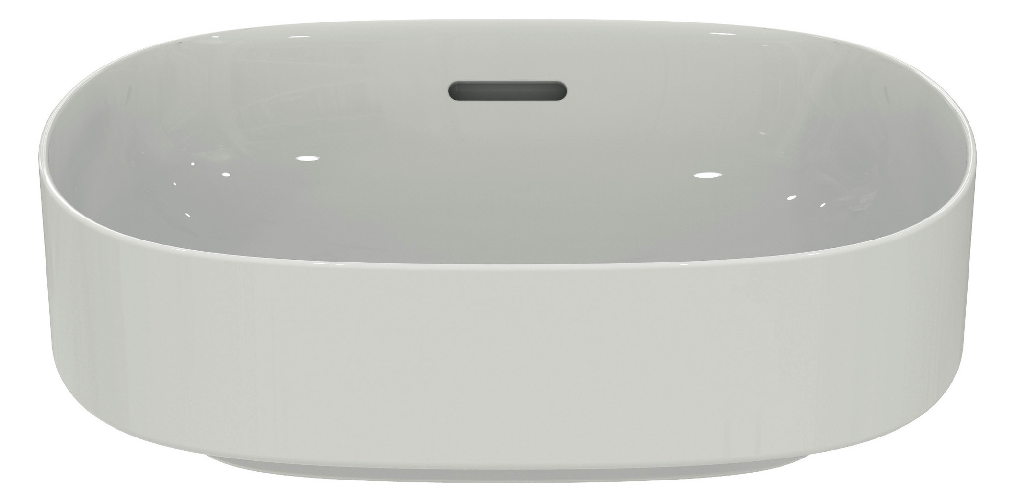 Ideal-Standard Waschtisch Linda-X 45x38x15,5cm, ohne Hahnloch, mit Überlauf, weiß IdealPlus