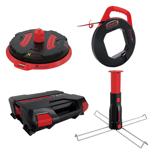 RUNPOTEC-Kabelabroller-Set RUNPO 5/ XB 300