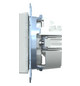 Steckdose 1f akws glz System M UP IP20 aktivweiß