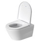 Duravit Wand-Tiefspül-WC-Set D-Neo mit WC-Sitz, Rimless, weiß