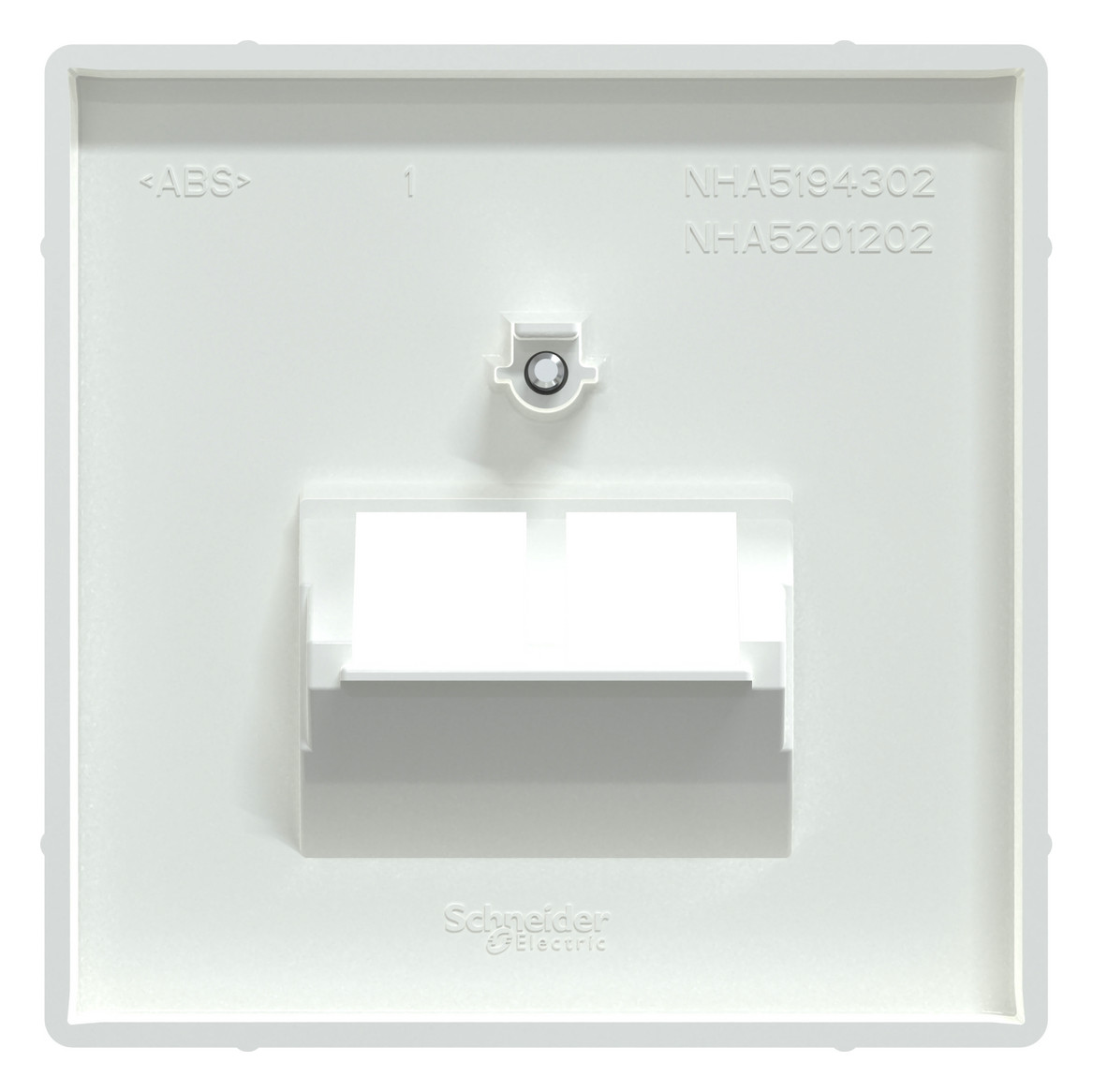 Zentralplatte UAE/IAE 2f System Design lows Schraubbef