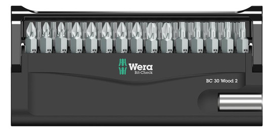 Wera-Bit-Sortiment Bit-Check 30 Wood 2