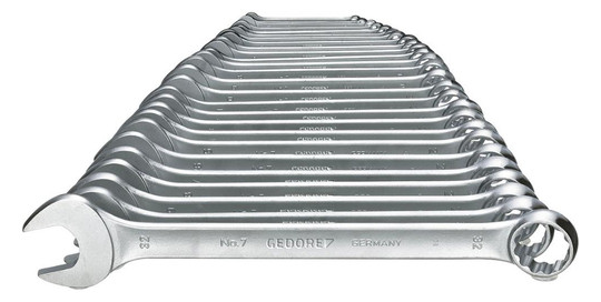 GEDORE-Ring-Maulschlüssel-Satz 7-026 (26-teilig, SW...