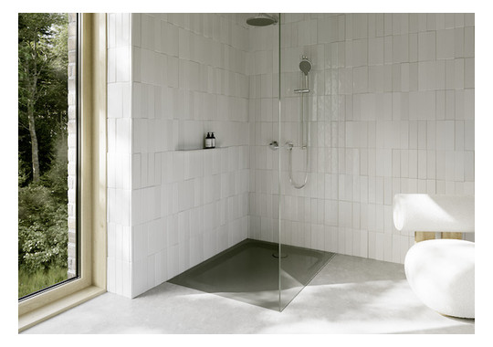 Duschwanne BetteUltra 8660 120x100x3,5cm, Glasur, smoke