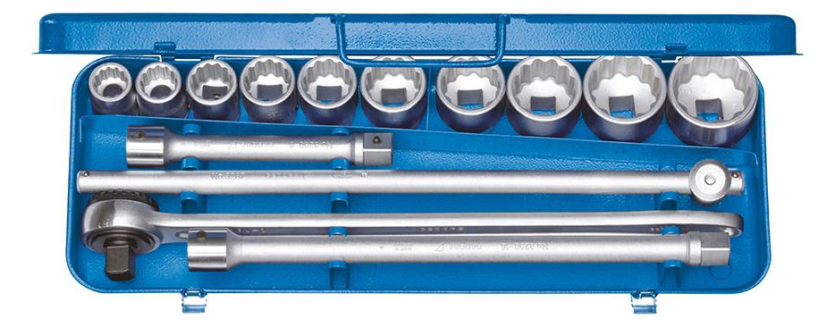 Bild Steckschlüssel Garnitur 3/4"" 14tlg. D32 EAU-2 Ge dore - GEDORE-0